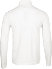 Roll Neck Long Sleeve Tee - Ecru